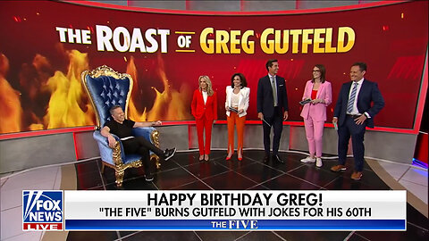 'The Five' Roasts Greg Gutfeld With Their Own Jokes For His 60th