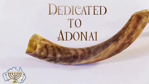 Dedicated to Adonai