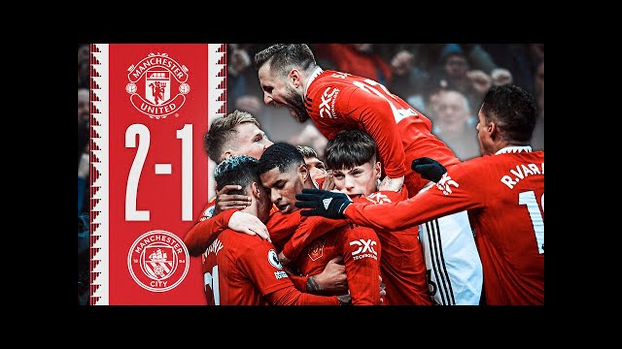 MANCHESTER DERBY WIN! 🔴🤩 | Man Utd 2-1 Man City | Highlights