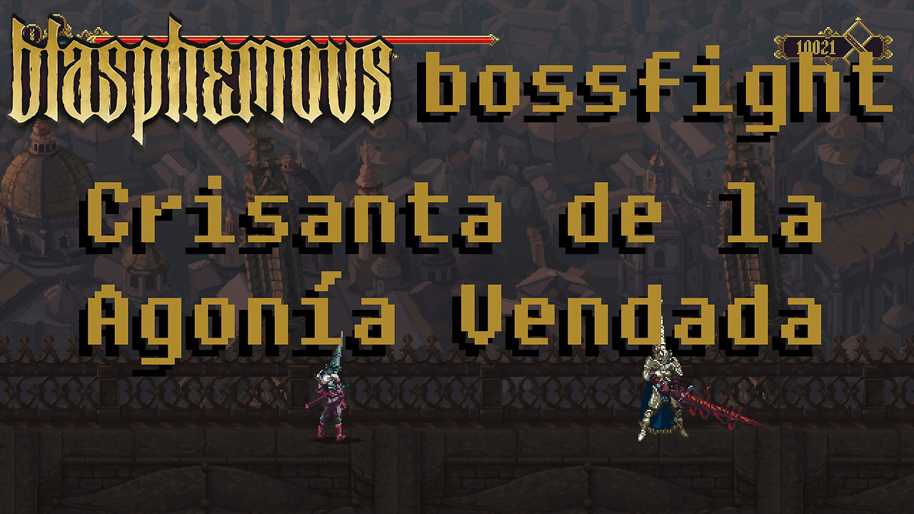 Blasphemous BossFight Crisanta de la Agonia Vendada PS5 Gameplay