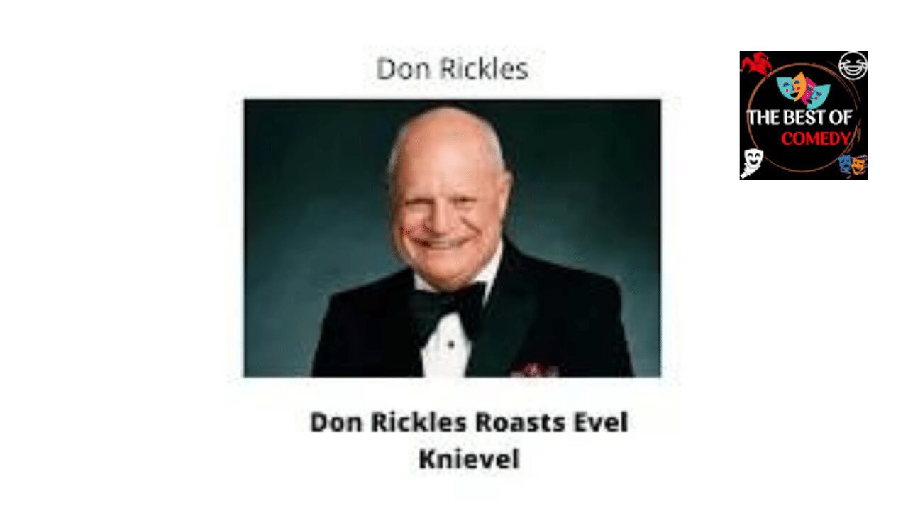 Don Rickles Roast Evel Knievel - THE BEST OF COMEDY