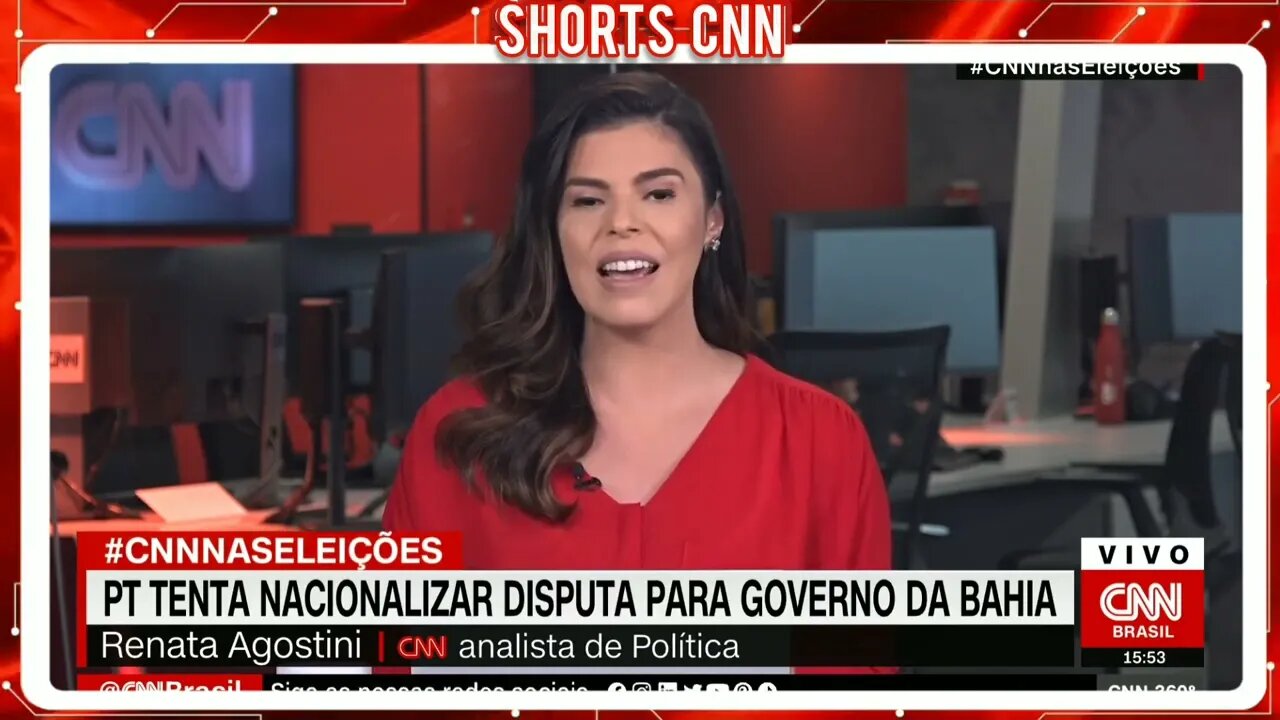 Renata Agostini: Lula tenta salvar campanha de Jerônimo Rodrigues na Bahia | @SHORTS CNN