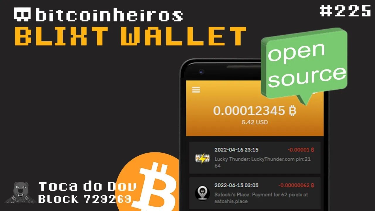 Carteira Blixt Wallet - Lightning Android e iOS