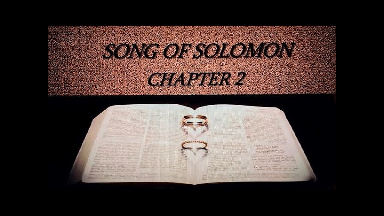 SONG OF SOLOMON CHAPTER 2