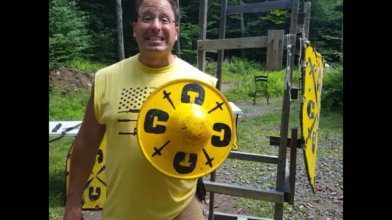 Back Edge Cuts with Sword and Buckler / Shield