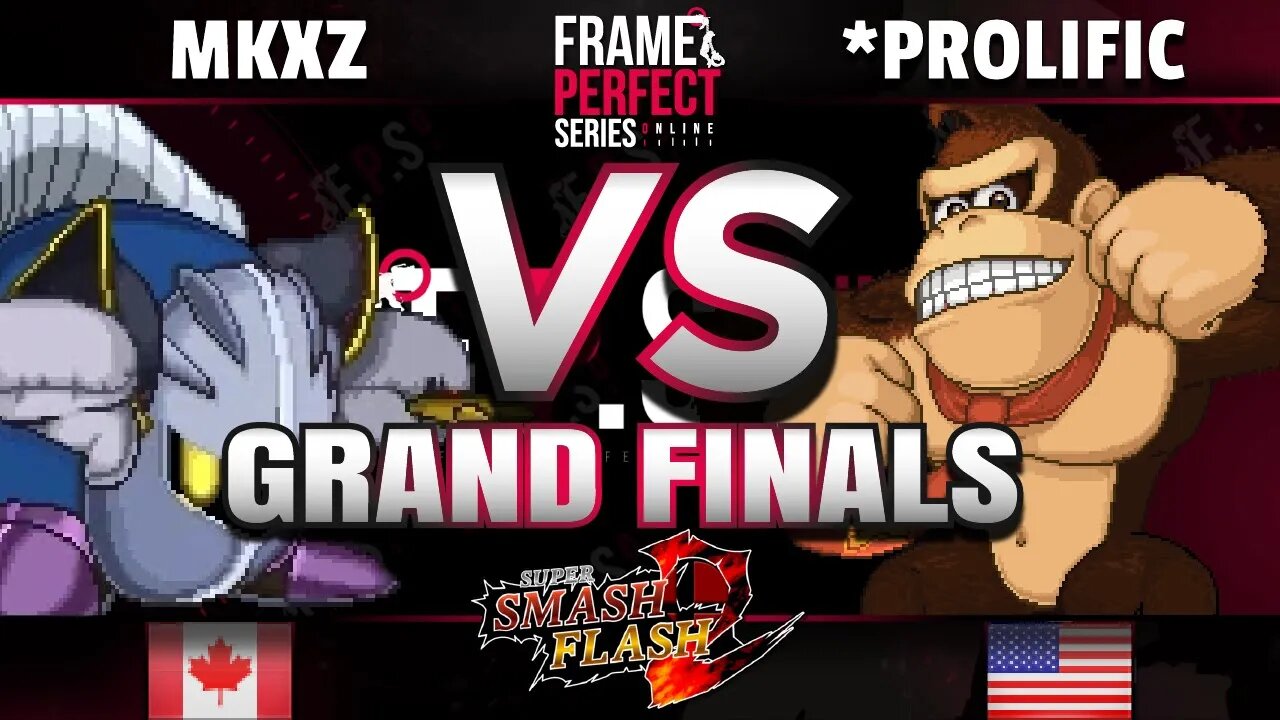 FPS5 Online Grand Finals - MKxZ (Meta Knight) vs. *Prolific (Donkey Kong) - SSF2