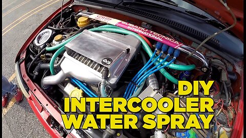 Budget Intercooler Water Spray