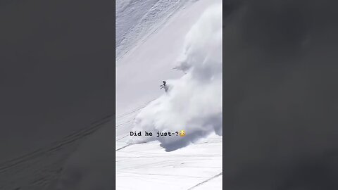 Would you ride an avalanche?