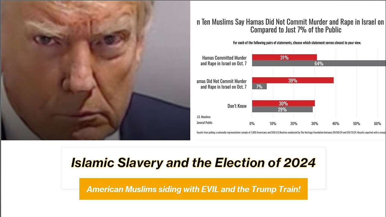 Islamic Slavery and Election 2024