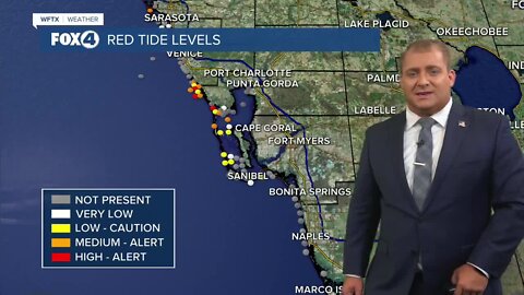 Red Tide Forecast for Friday, March 31, 2023