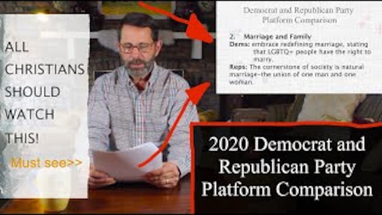 Democrat VS Republican Party Platforms // RETURNING AND REST