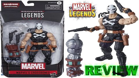 MARVEL LEGENDS I FINALLY FINSH MY FIRST BAF AND CROSSBONES REVIEW