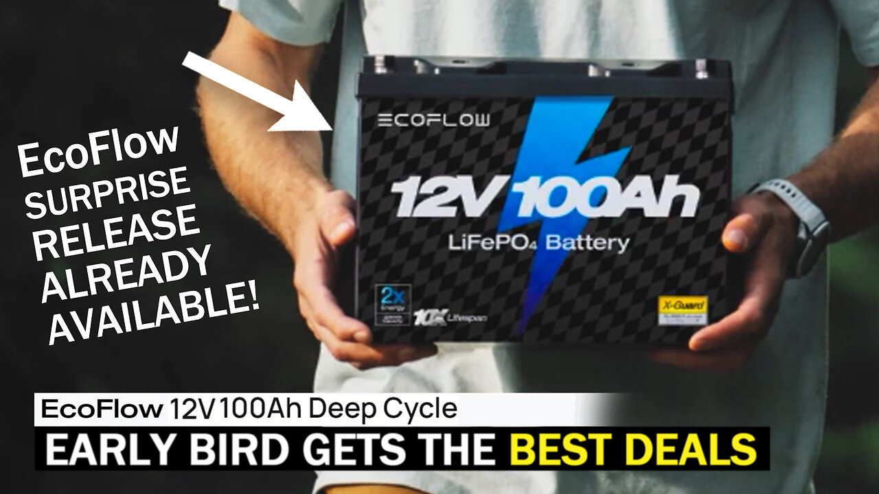 EcoFlow 12V 100Ah Battery - Full Review Plus Early Bird Discount Details