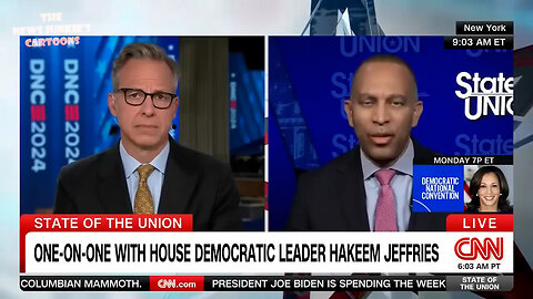Democrat=Communist Hakeem Jeffries endorses Kamala' communist price control scheme: "Kamala Harris has articulated a very important plan."