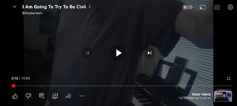 billy tries to be civil