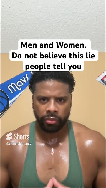 Men and Women. Do not believe this lie people tell you #shorts #success #motivation #fitness #goals