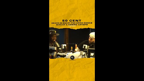 #50cent #Drake is smart for doing songs with up & coming artists. 🎥 @streetziswatchinradio