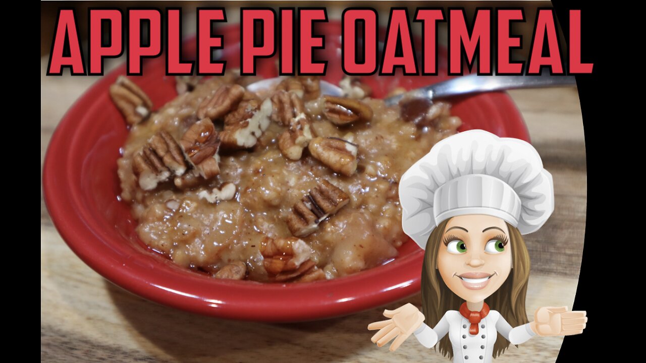 Overnight Apple Pie Oatmeal