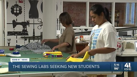 The Sewing Labs seeks new students