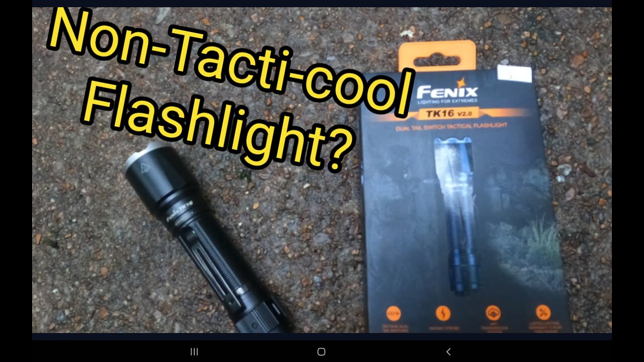 Fenix TO16 V 2.0 | Such a thing as a 3100 Lumens Flashlight