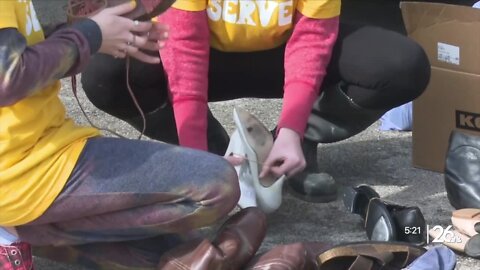 Non-profit Hope & Olive holds shoe drive to provide permanent makeup services for those with medical conditions