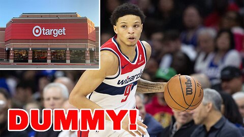 DUMB NBA player Ryan Rollins makes BAD DECISIONS while "SHOPPING" in Target! Gets CUT by Wizards!