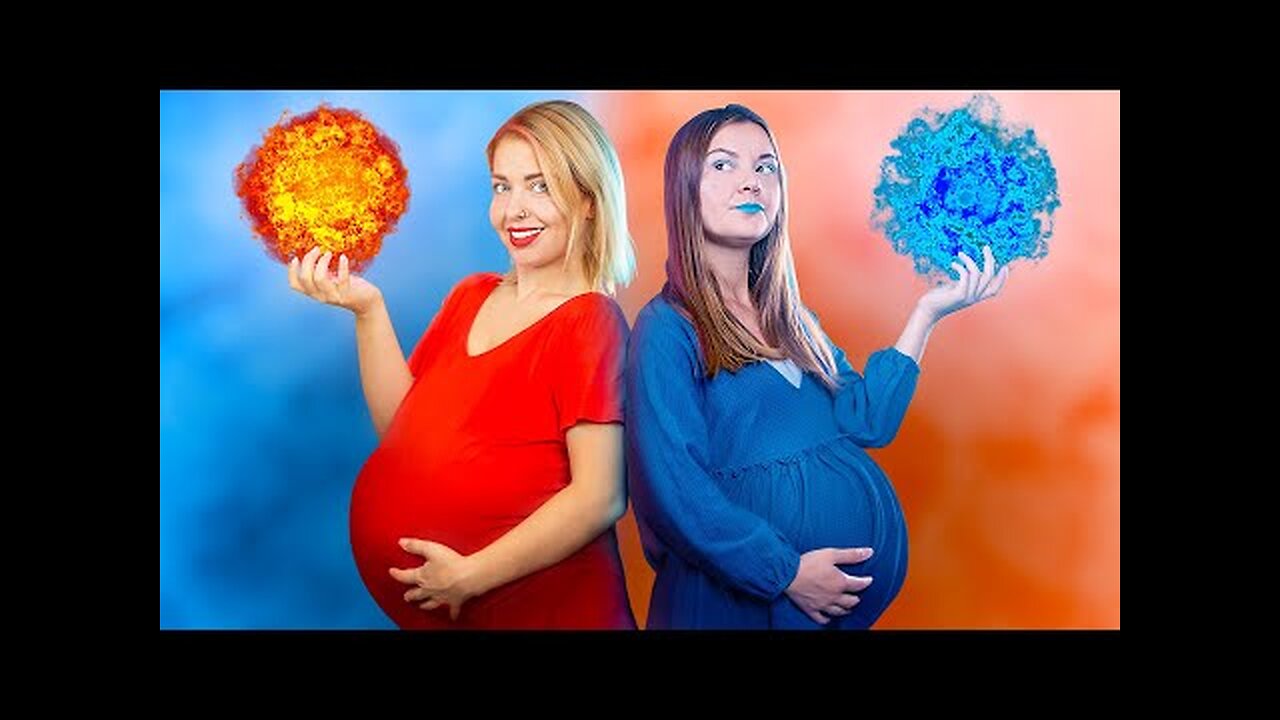 Hot vs Cold / Funny Pregnancy Situations!