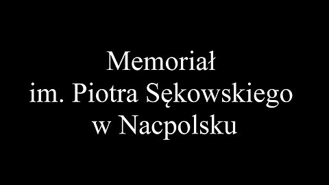 Memoriał im. Piotra Sękowskiego w Nacpolsku