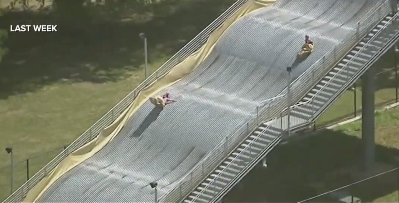 Belle Isle Slide reopens Friday after viral videos showed people flying