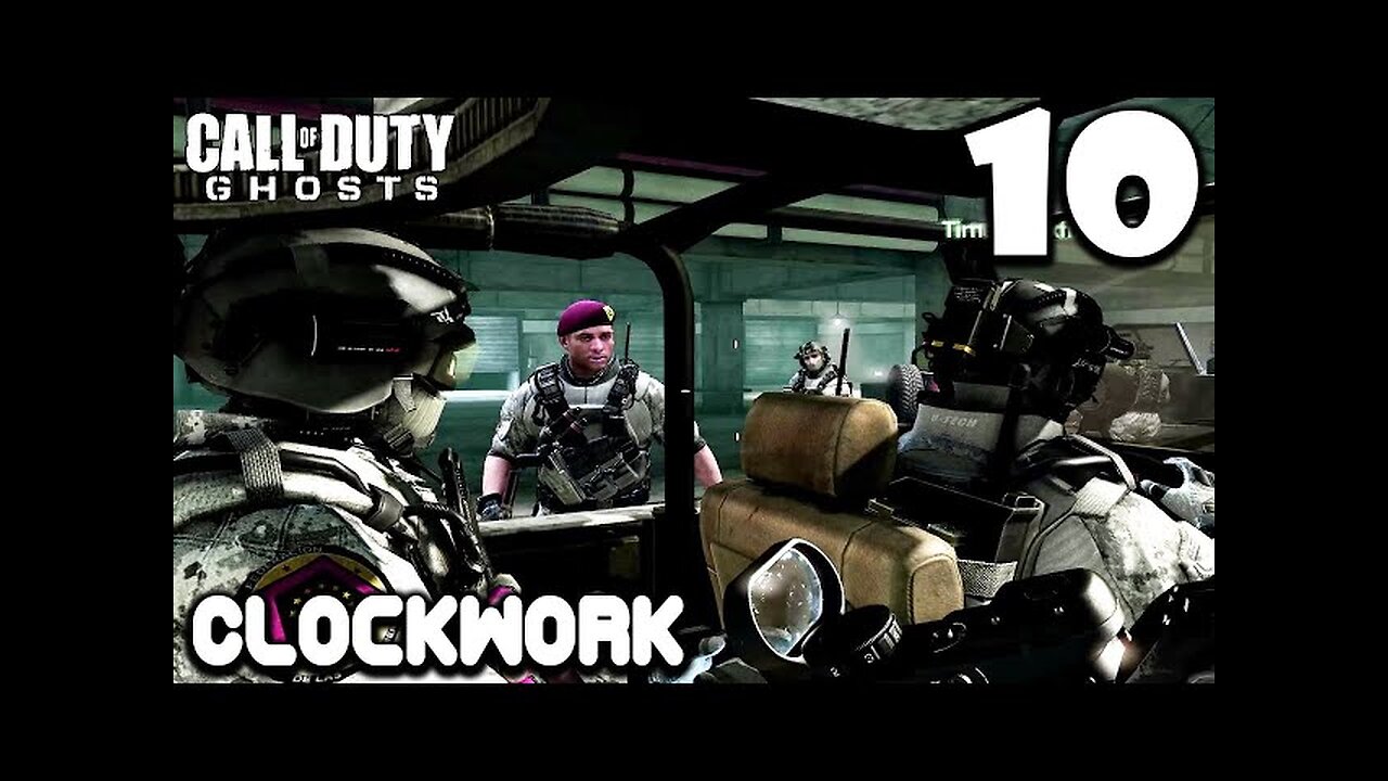 Call Of Duty: Ghosts Walkthrough Part 10 - Mission 10 - Clockwork Ultra Settings[4K UHD]