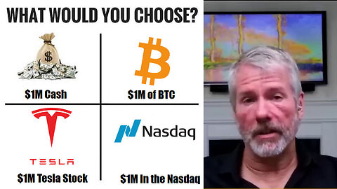 Michael Saylor: "Traditional Methods of Growing Wealth are BS when you do the Math" 📉🐂💩