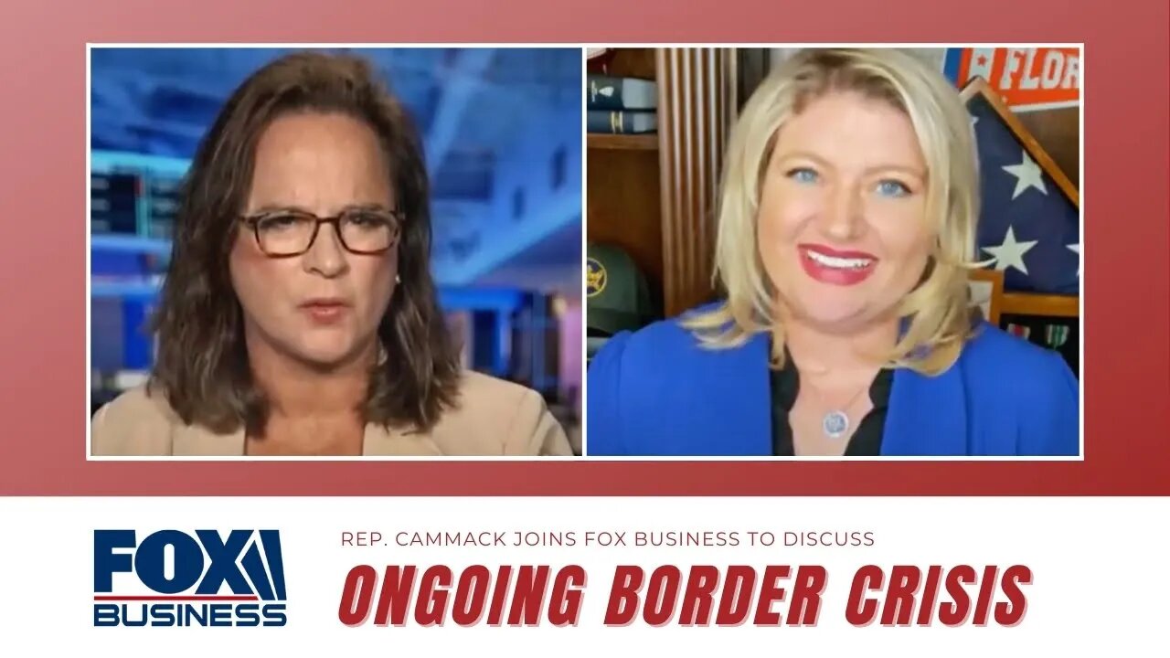 Rep. Cammack Discusses Ongoing Border Crisis & Terrorists At Border