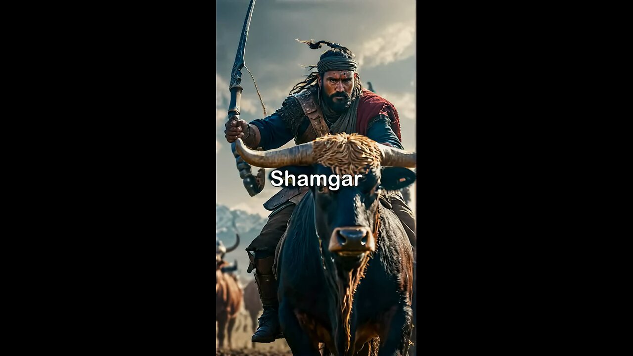 Shamgar, the judge of Israel, a short tale.