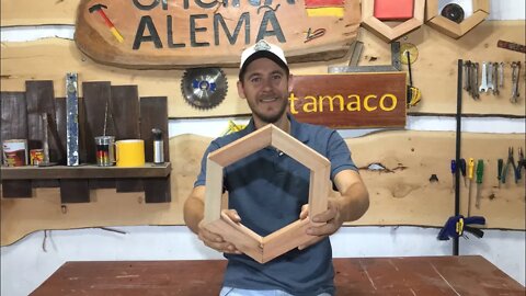 ESSA PEÇA DA DINHEIRO! MÓDULO SEXTAVADO FÁCIL DE FAZER. WOOD DIY WOODWORKING