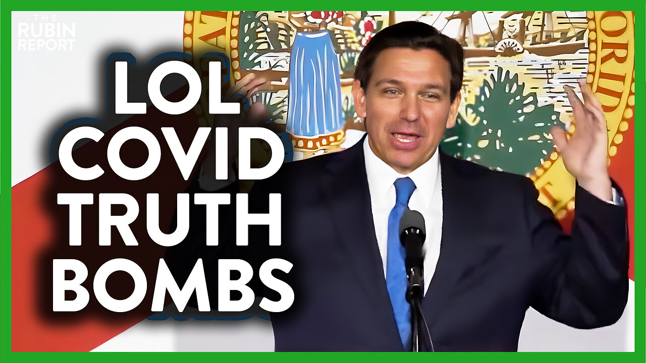 DeSantis Gets Crowd Laughing w/ LOL COVID Truth Bombs | ROUNDTABLE | Rubin Report