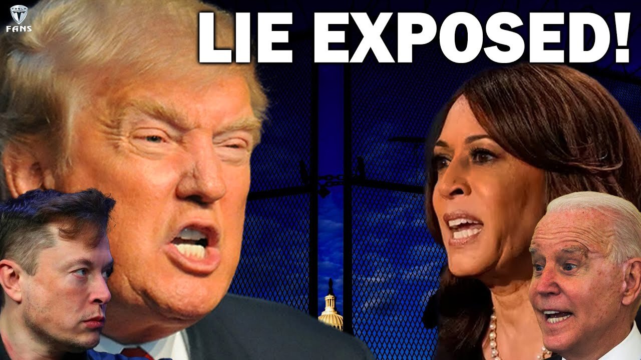 IT HAPPENED! DONALD TRUMP EXPOSED PRESIDENT JOE BIDEN AND KAMALA HARRIS, ELON MUSK SURPRISED!