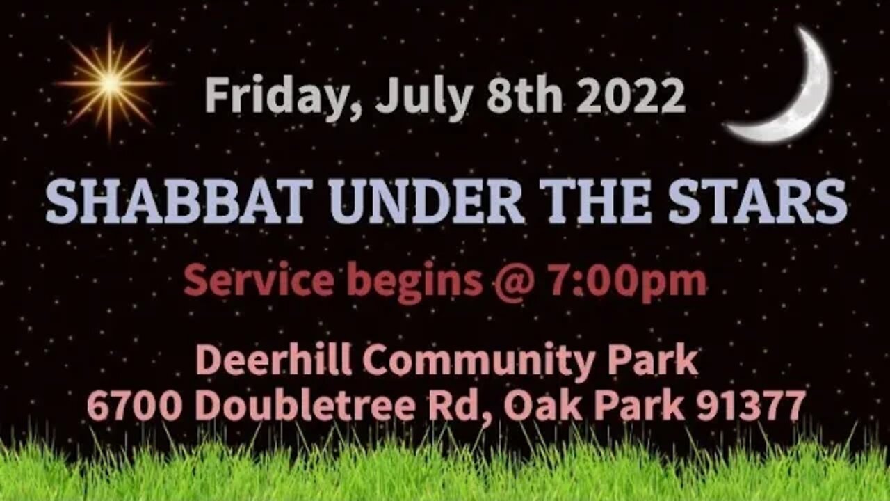 Shabbat Under the Stars