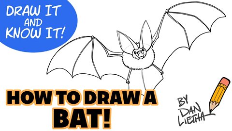 Draw It and Know It | How to Draw a BAT! | Reasons for Hope