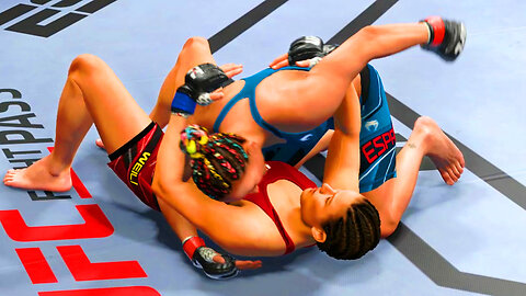 EA Sports UFC 4 Carla Esparza Vs Zhang Weili