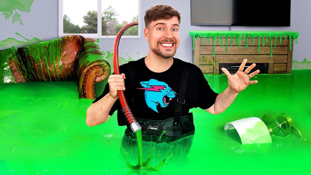 I Filled My Brother’s House With Slime & Bought Him A New One