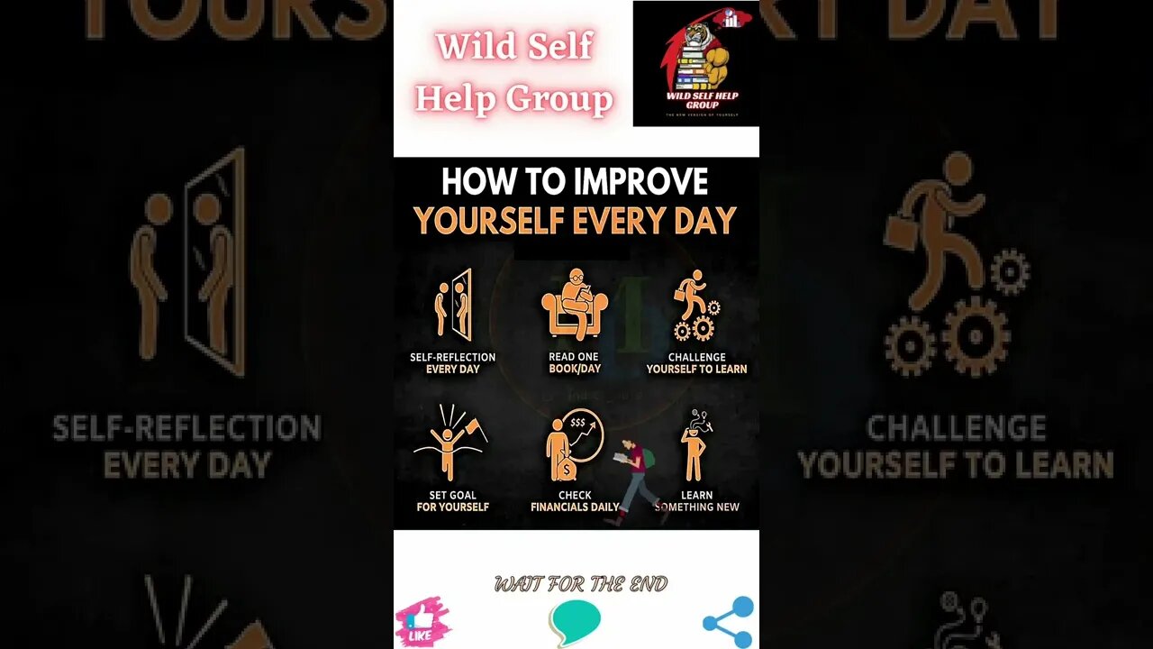 🔥How to improve yourself everyday🔥#shorts🔥#wildselfhelpgroup🔥31 August 2022🔥