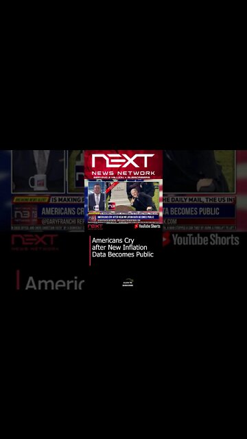 Americans Cry after New Inflation Data Becomes Public #shorts