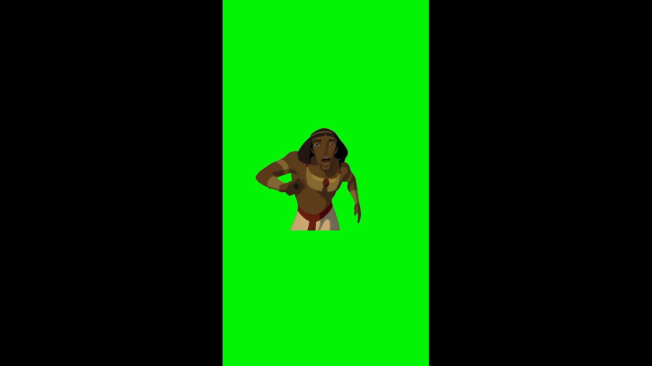 “Leave That Man Alone” the Prince of Egypt | Green Screen