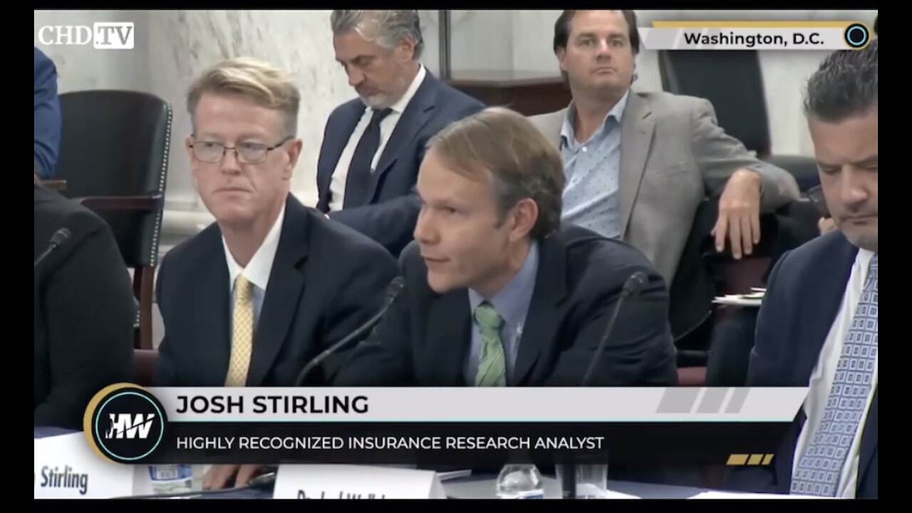 Josh Stirling, highly recognized insurance research analyst