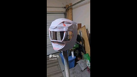 Sabertooth tiger helmet build pt 11 (2nd fill and wet sand) #mmpr #subscribe #like #trini #aisha