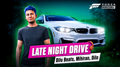 Late Night Drive in the 2014 BMW M4 Coupe with Relaxing Beats in Forza Horizon 5
