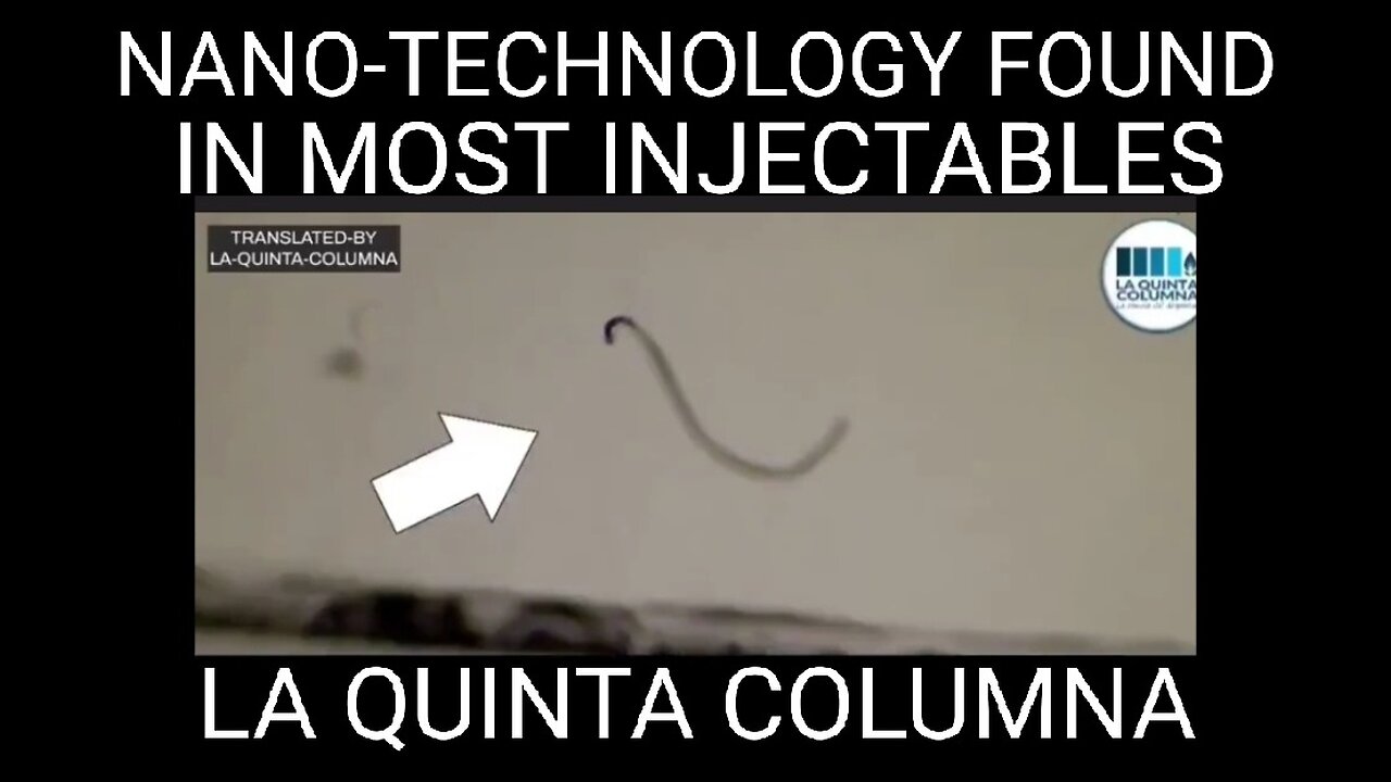 Quinta Columna: They are Putting Nano-Technology Into All Sorts of Injectable Products