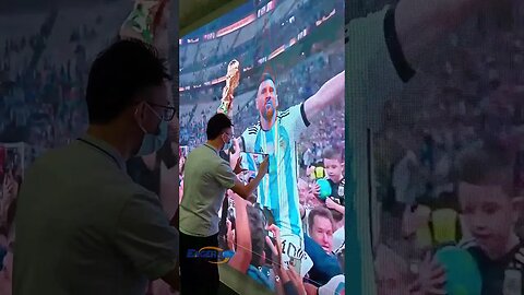 Hey, we are LED screen company and factory, this is our screen, I love#messi #eagerled #ledvideowall