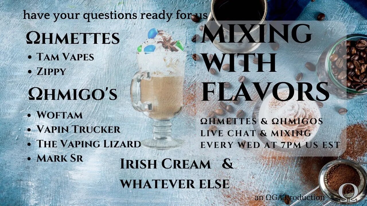 Mixing with Flavors: Irish Cream & whatever else