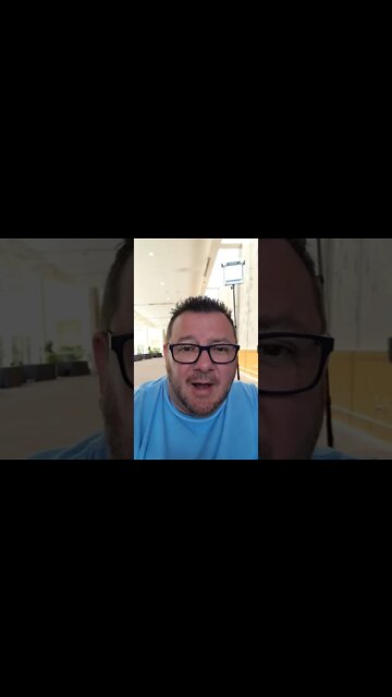 behind the scenes setting up